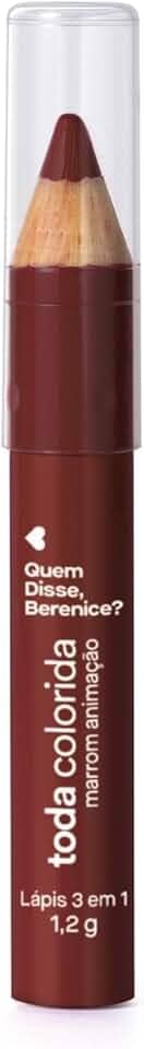 Quem Disse, Berenice? Lápis 3 Em 1 Marrom Animação 1,2g