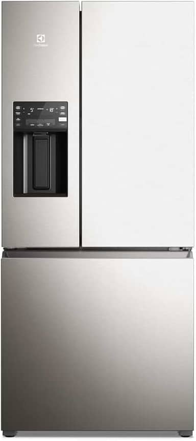 Geladeira Electrolux Multidoor Efficient Com Autosense, Inverter e Dispenser de Água e Gelo 540 l Inox Look (IM8IS) 127V