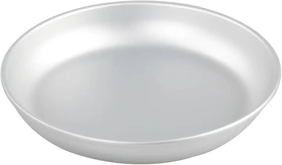 Placa de Liga de Alumínio, Alimentos que Servem a Bandeja de Alimentos para Acampamento de Camping de Pratos, Versátil para Cozinhas e Restaurantes