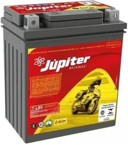 Bateria Jupiter Moto 12v 7ah Selada Ytx7l-bs Btx7 Rtx7