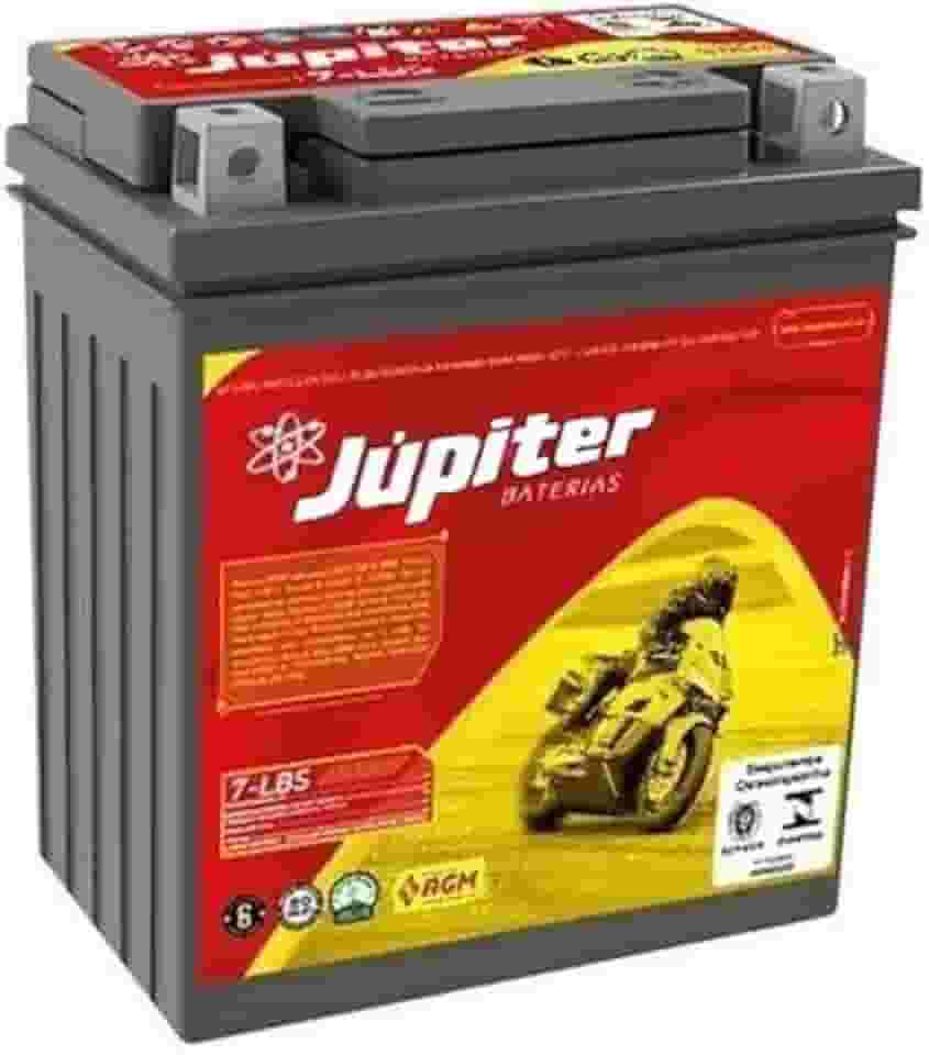 Bateria Jupiter Moto 12v 7ah Selada Ytx7l-bs Btx7 Rtx7