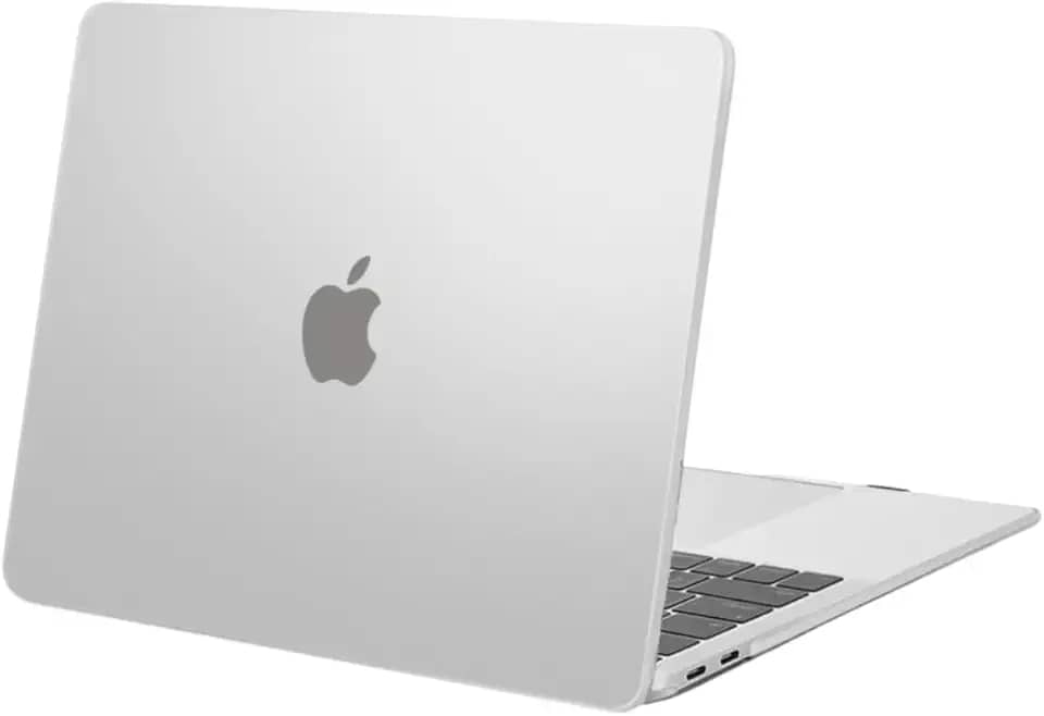 Capa Case Rigida para MacBook Air de 13 polegadas, Modelos A2337, A2179, A1932 (Transparente Fosco)