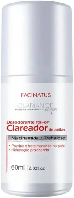 Desodorante Roll-on Clariance Clareador De Axilas - Facinatus