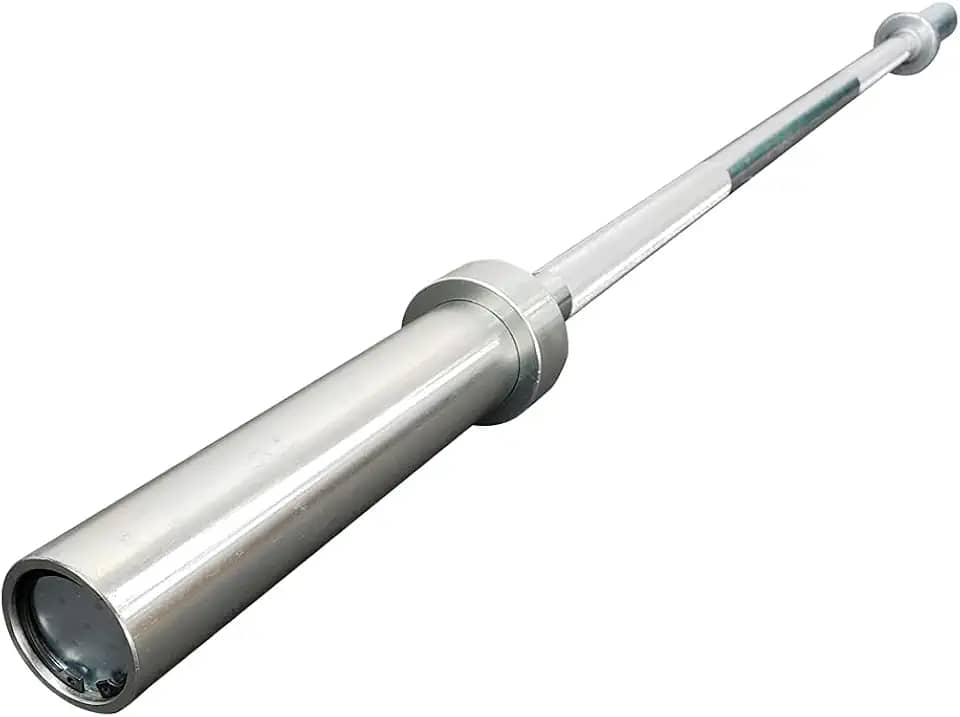 Barra Olímpica 1,50m com Rolamentos para Musculação e Academia