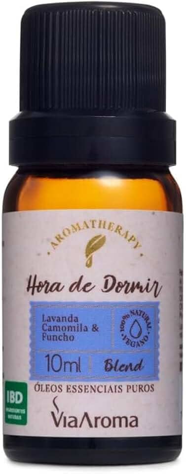 Blend de Óleos Essenciais Hora de Dormir Via Aroma - 10ml