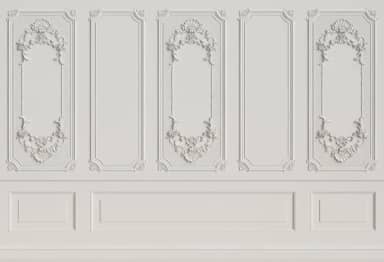 Fundo Fotográfico Parede Boiserie Boulangerie Cenário Tecido (FDPAR001, 1,20 x 1,70m)