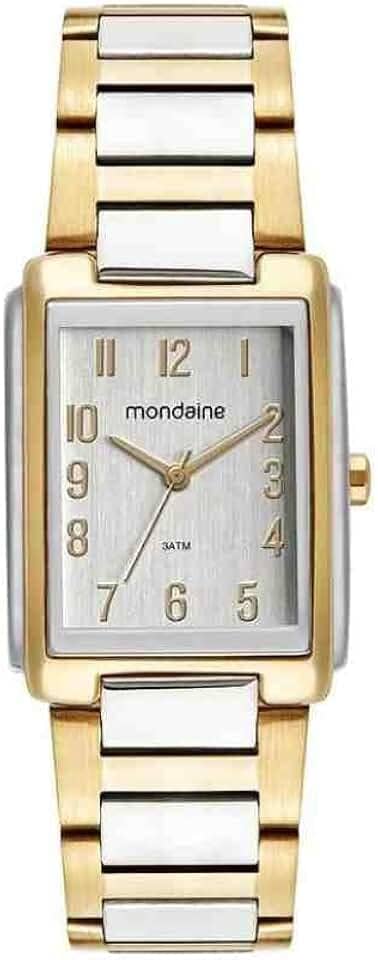 Relógio Mondaine Vintage Prata/Dourado Feminino 32520LPMVBE3