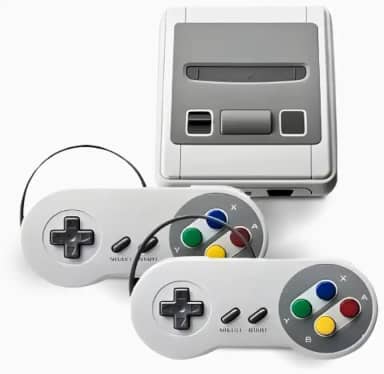 Mini Vídeo Game 620 Jogos Retrô Clássico Premium Mini Video Game Emulador com 02 Controles Nintendo Super Mini SFC - YODHE