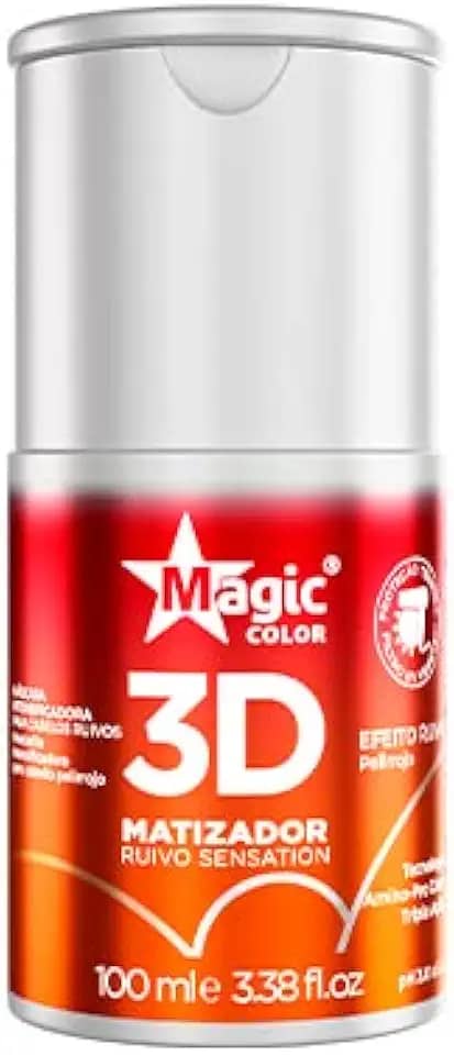 Matizador 3D Ruivo Sensation100Ml, Magic Color