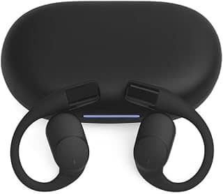 Fone de Ouvido Bluetooth 5.4 Esportivo IPX4 à Prova D’Água Com Microfone Cancelamento de Ruído, Confortável Ergonômico Ideal para Corridas Academia Compatível com IOS Android Premium