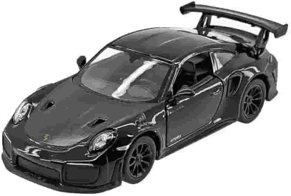 Miniatura Porsche 911 Carrinho Ferro Coleção Fricção Abre as portas (911 preto)