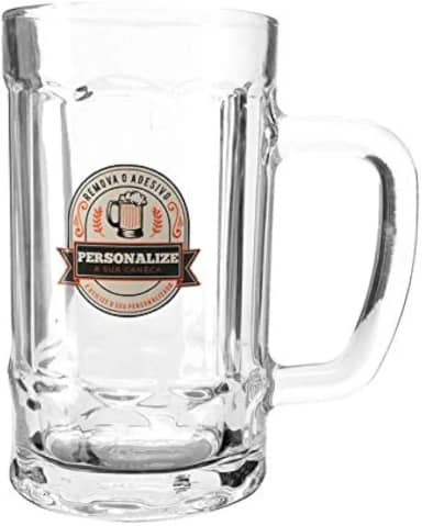 Tuut, Linha Vidros, Caneca de Chopp Diy, 400ml