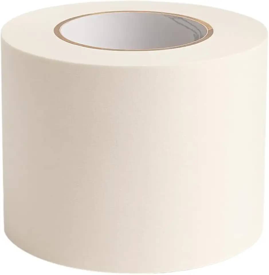 Missner Esparadrapo Impermeável Industrial 10cm x 50 metros | Alta Fixação e Resistência | Uso para Saúde, Industrial e Esportivo | Tecido 100% Algodão com Resina Acrílica