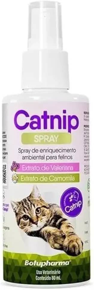 Catnip Spray Botufarma erva do gato 80 ml