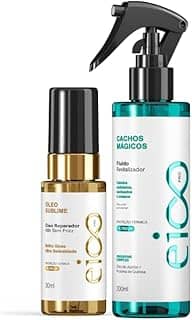 Óleo Sublime Reparador De Pontas 30ml e Fluído Finalizador Cachos Protetor Térmico 200ml
