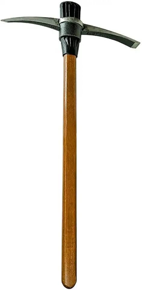 Picareta Pá Ponta Premium Cabo Envernizado Cunha Polietileno