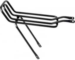 Bagageiro Garupa Articulado para Bicicleta, Compatível com Aro 20, 24 e 26, Preto