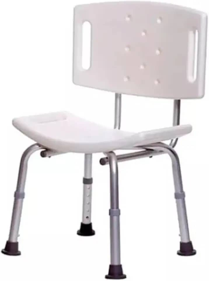 Banco para Banho com Encosto - Supermedy