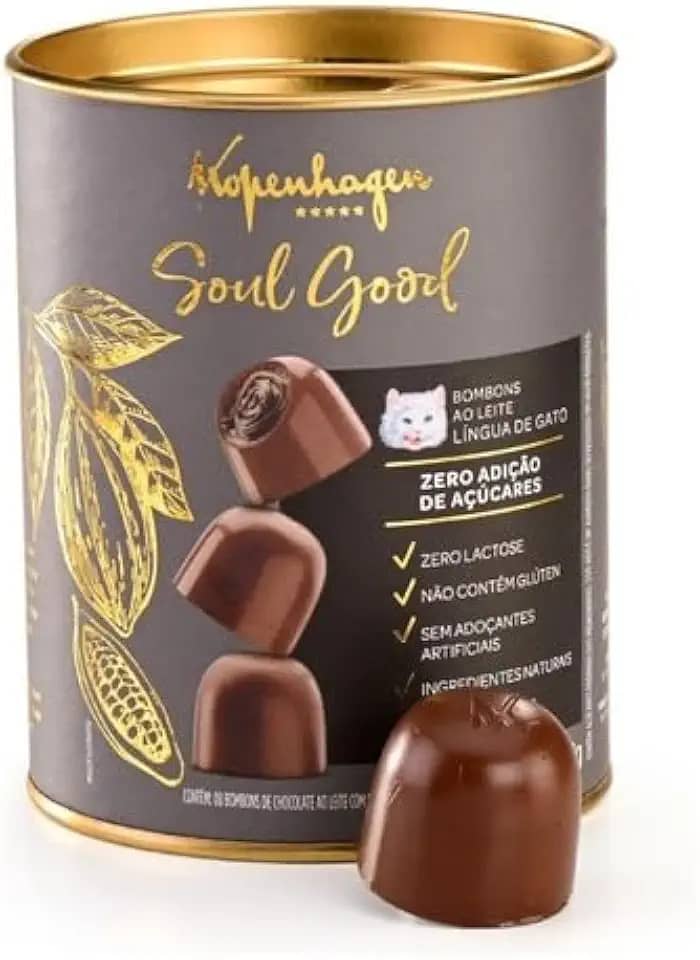 Bombons Kopenhagen Soul Good Lingua De Gato 160g