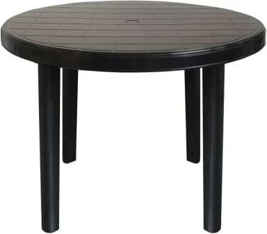 Mesa de Plástico Redonda Desmontável Arqplast