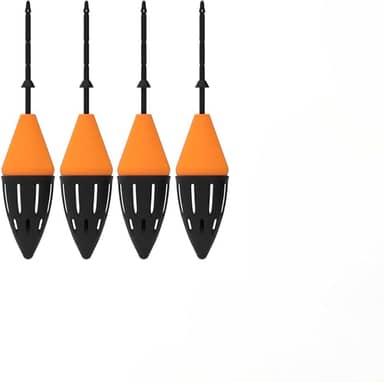 KIT 4 BOIA Cevadeira Sem Chumbo para Pesca – Copo Ceva Reforçado, Flutuabilidade, Pesqueiros/Lagos