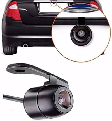 Hamy Presentes Câmera de Ré Automotiva Estacionamento Borboleta Colorida 170º AVI 520p 12V Montagem Aftermarket