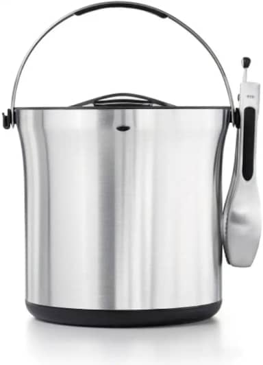 Balde Gelo Pinça OXO Inox 3.8L