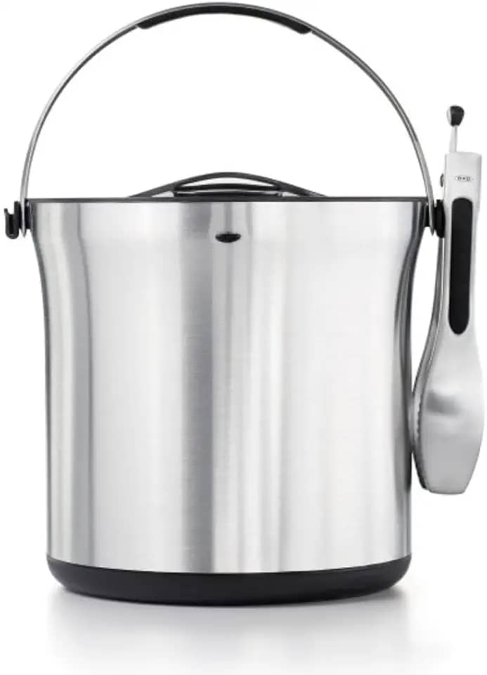 Balde Gelo Pinça OXO Inox 3.8L