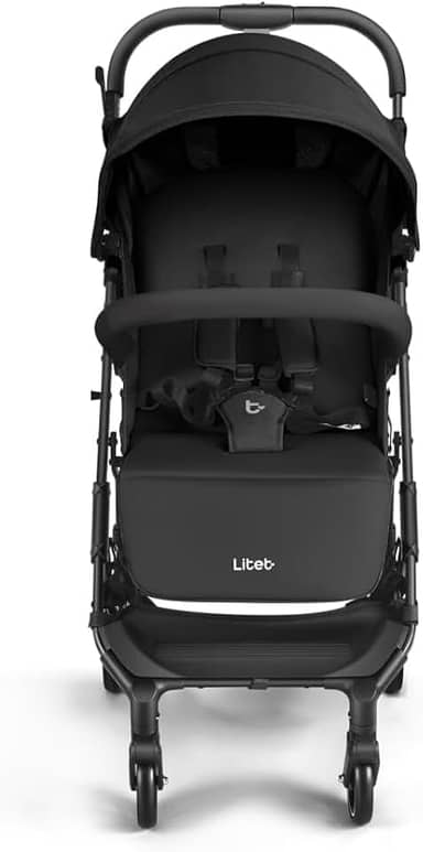 Carrinho Compacto 0-15 Kg Oppa Preto Fisher Price - BB463