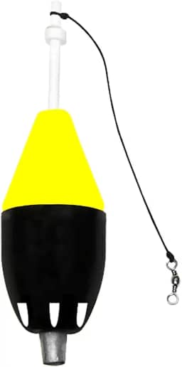 Boia Cevadeira Barão, Amarelo e Preto, 36g, com Suporte