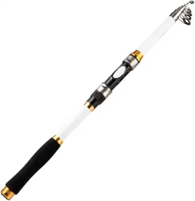 Vara De Pesca Giratória 1.8m/2.1m/2.4m/2.7m/3.0m/3.3m, Mar Telescópico De Longo Alcance Para De Robalo