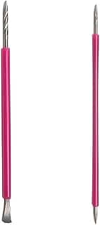 Palito unha + Espátula mista Bastão Cutemax Manicure Podologia