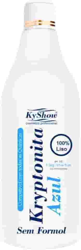 Escova Progressiva Sem Formol Kryptonita Azul 1,5 L Kyshow Pro