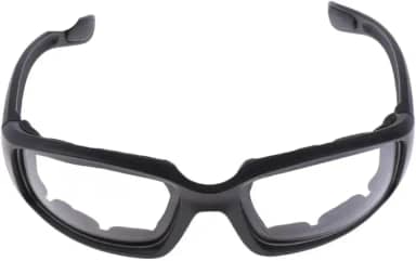 Óculos De Proteção Esportivo Preto Com Espumas Lentes Transparentes PREMIUM DUPIN