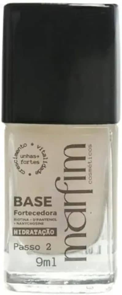 Base Fortalecedora Marfim para Unhas Fracas – Tratamento para Unhas Fracas e Quebradiças - Leve 1 Unidade Ou Monte Seu Kit (1 Unidade)
