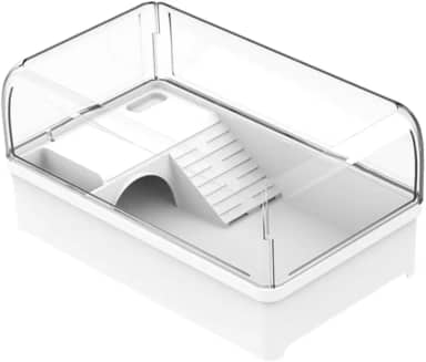 Flushbay Tanque de tartaruga com plataforma de frade, áreas multifuncionais, tanque de aquário de tartaruga de acrílico com vista panorâmica de 360° para tartarugas, caranguejo lagostim e lagarto
