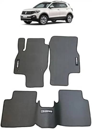 Tapete De Borracha Para T Cross - Kit Completo