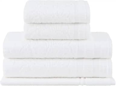 Buddemeyer Jogo de Toalhas Botanique Extra Soft Branco 2 peças