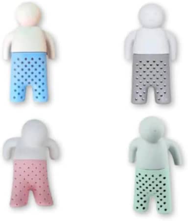 Infusor de Chá Criativo Relaxado – Reutilizável, Fácil de Usar, Ideal para Folhas Soltas e Infusões Naturais | Presente Criativo, Funcional e Sustentável