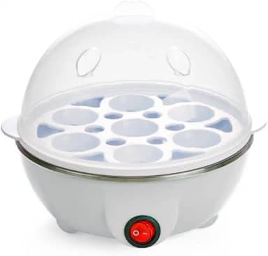 Cozedor de Ovos 220V Elétrico Branco Egg Cooker Panela Elétrica Para Cozinhar Ovos Portátil