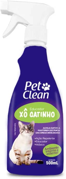 Educador Para Gatos Xô Gatinho 500ML (Roxo, 26cm)