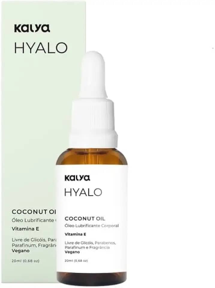 Lubrificante de Óleo de Coco Puro Coconut Hyalo - Kalya