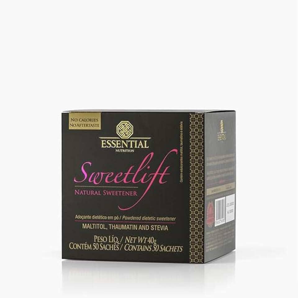 Kit 2X: SweetLift Adoçante Sachê Essential Nutrition 40g