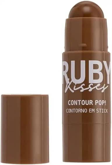 Ruby Kisses, Ruby Kisses Contorno em Stick Contour Pop 5g Cor: Mocha Pop