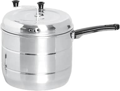 Pipoqueira Panela Alumínio 4,8 Litros Pipoca Doce/Sal -