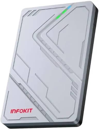 Case HD Externo SSD/HD SATA 2,5', USB 3.1, RGB LED, Portátil