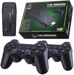 Game Stick Retro Jogos Classicos Video Game Lite 4k Hdmi 64gb 20.000 Mil Jogos Com 2 Controles Sem Fio