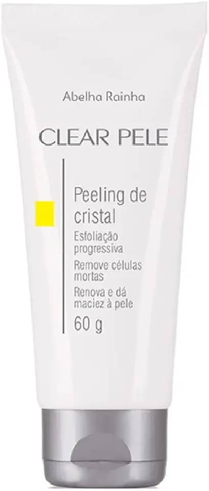 Peeling de Cristal Clear Pele 60g Abelha Rainha