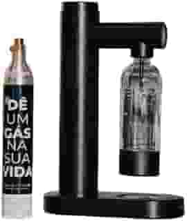 Gaseificador de Água Gassata Home Purificatta Preto