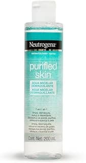 Neutrogena Água Micelar Demaquilante Purified Skin, 200ml